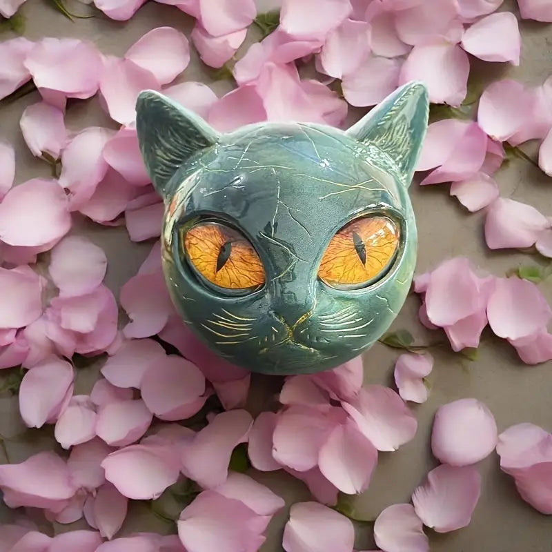 Lidunn™ | Skulptur av Svart Katt
