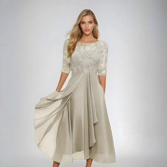 Anne Marie™ | Romantisk Spettskjole – Strålende Eleganse for Alle Anledninger