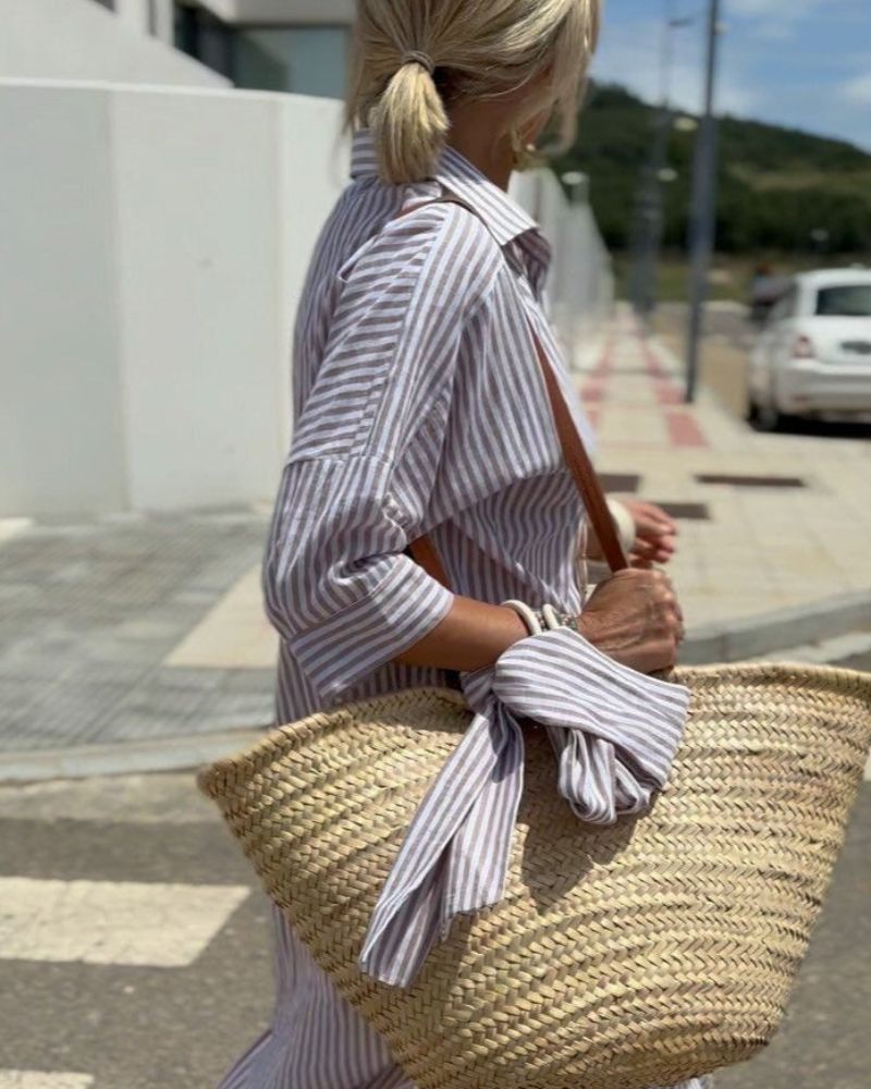 Britt™ | Elegant Skjortekjole
