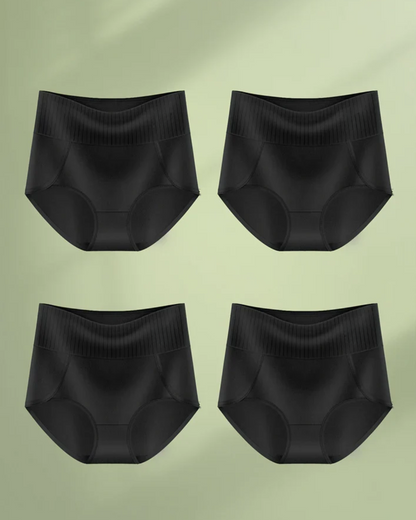Lie™ | 6-pack Komfortable Truser med Høy Midje og Magestøtte