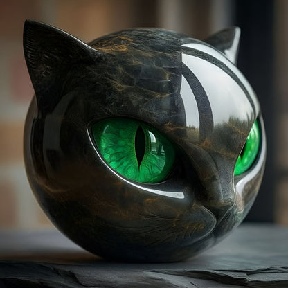 Freya™ | Skulptur av Svart Katt