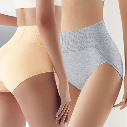 Lie™ | 6-pack Komfortable Truser med Høy Midje og Magestøtte